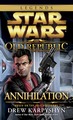 Okładka wydania oryginalnego (Legends) - The Old Republic: Annihilation