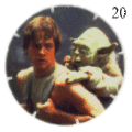 Luke & Yoda (2 pkt.)
