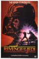Pierwszy plakat promujący szóstą część sagi, z napisem Revenge of the Jedi.